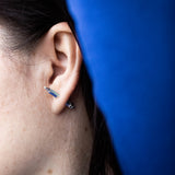 ORECCHINO PASTELLO ACQUAMARINA