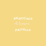 GHIACCIOLO AL LIMONE PASTELLO